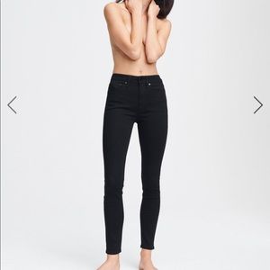 Rag & Bone Black Skinny Jeans